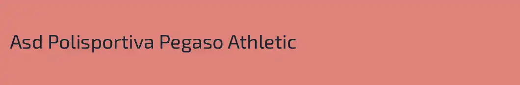 Asd Polisportiva Pegaso Athletic